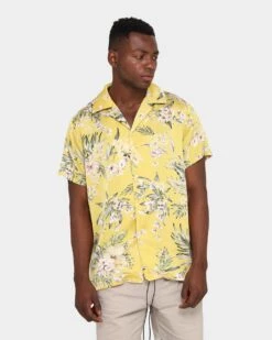 Club Paradise Lounge Shirt Yellow