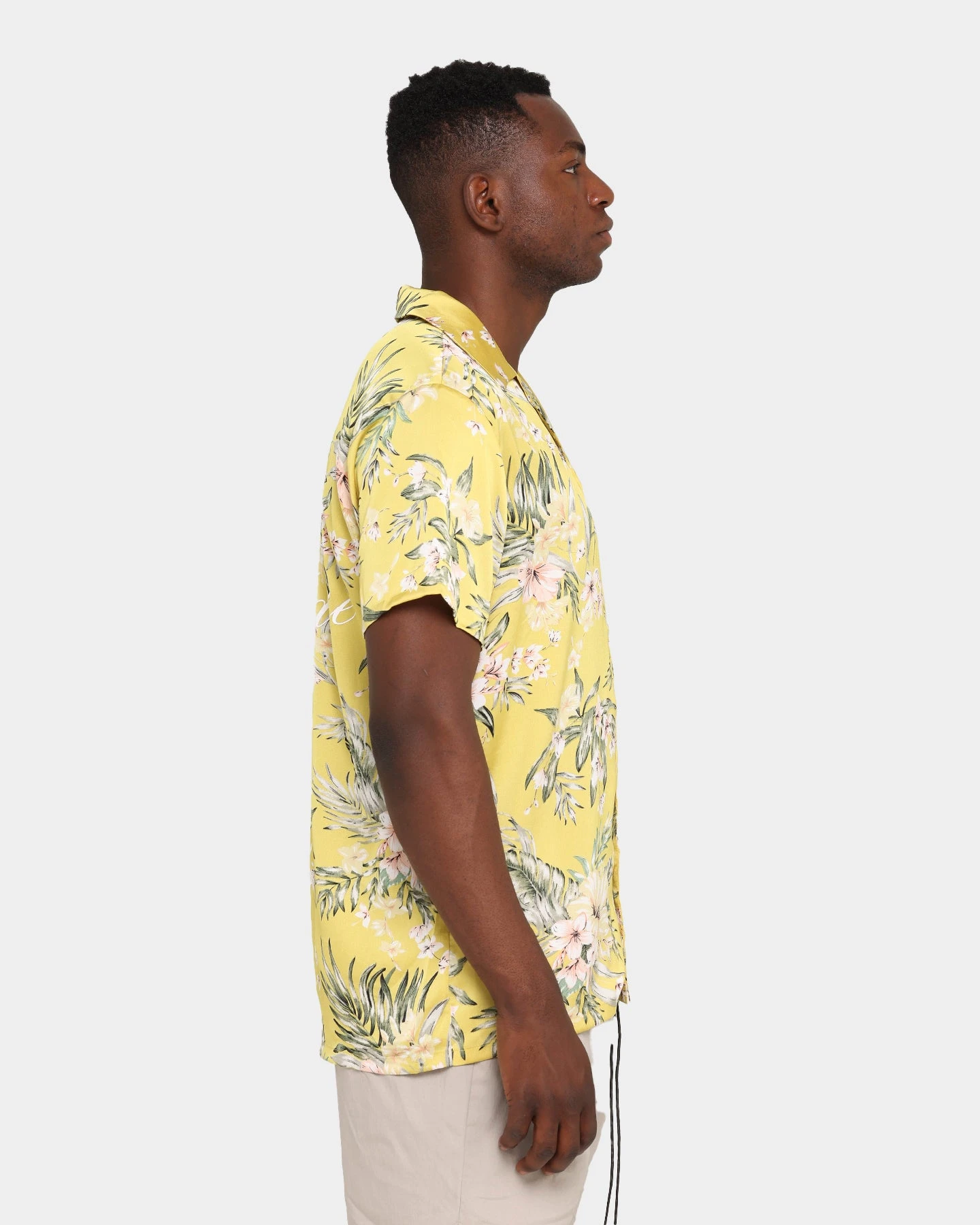 Club Paradise Lounge Shirt Yellow - Image 7