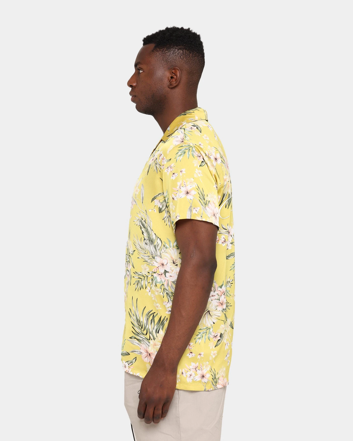 Club Paradise Lounge Shirt Yellow - Image 8