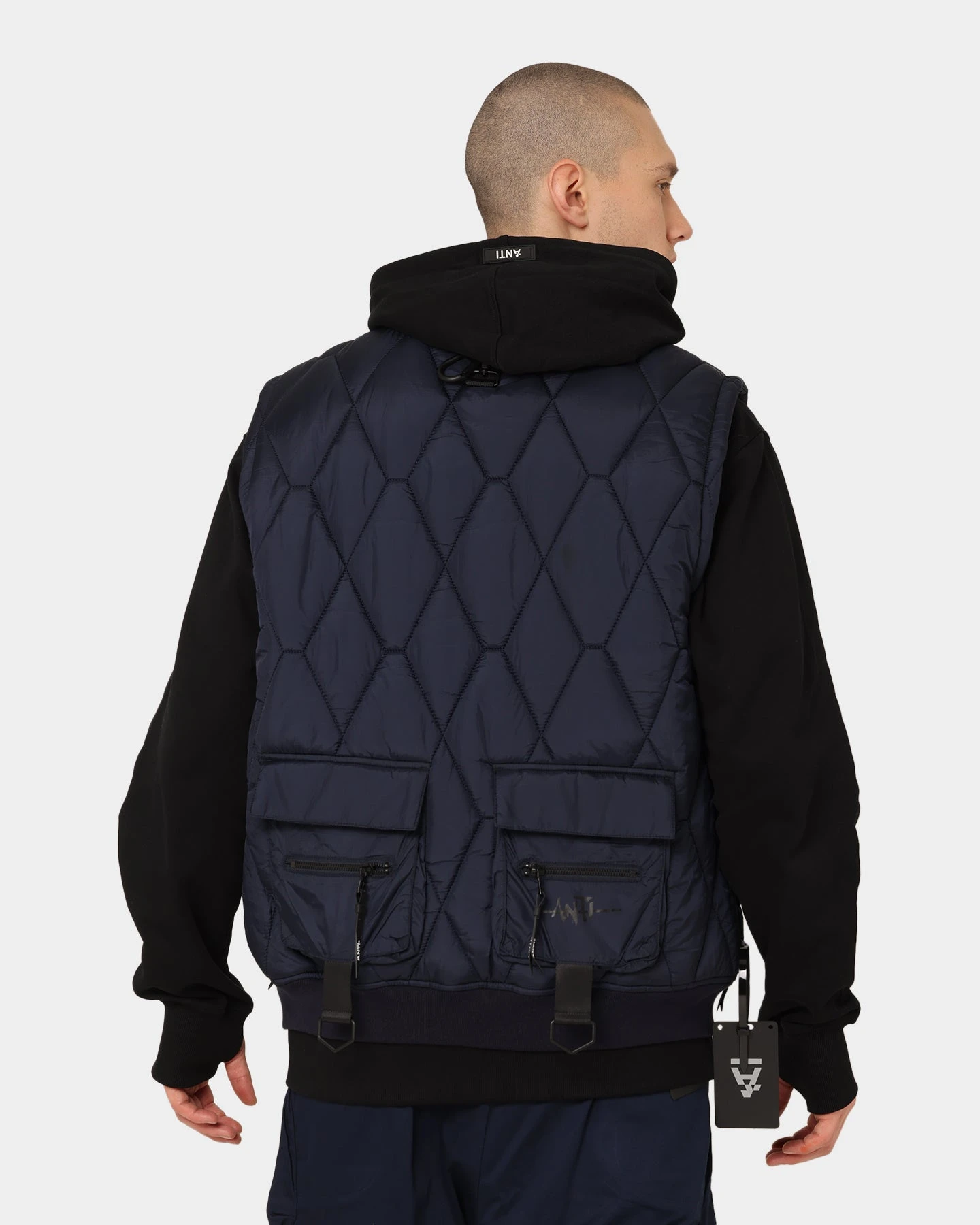 The Anti Order CHKDSK Tactical Vest Navy - Image 2