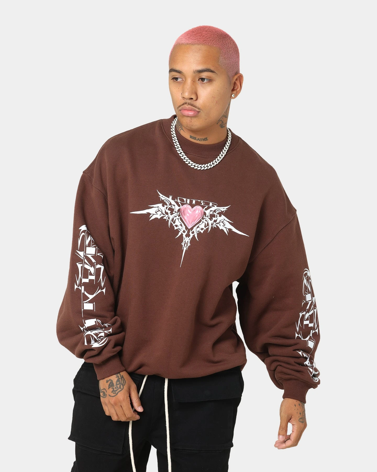 Loiter Ultra Crewneck Brown