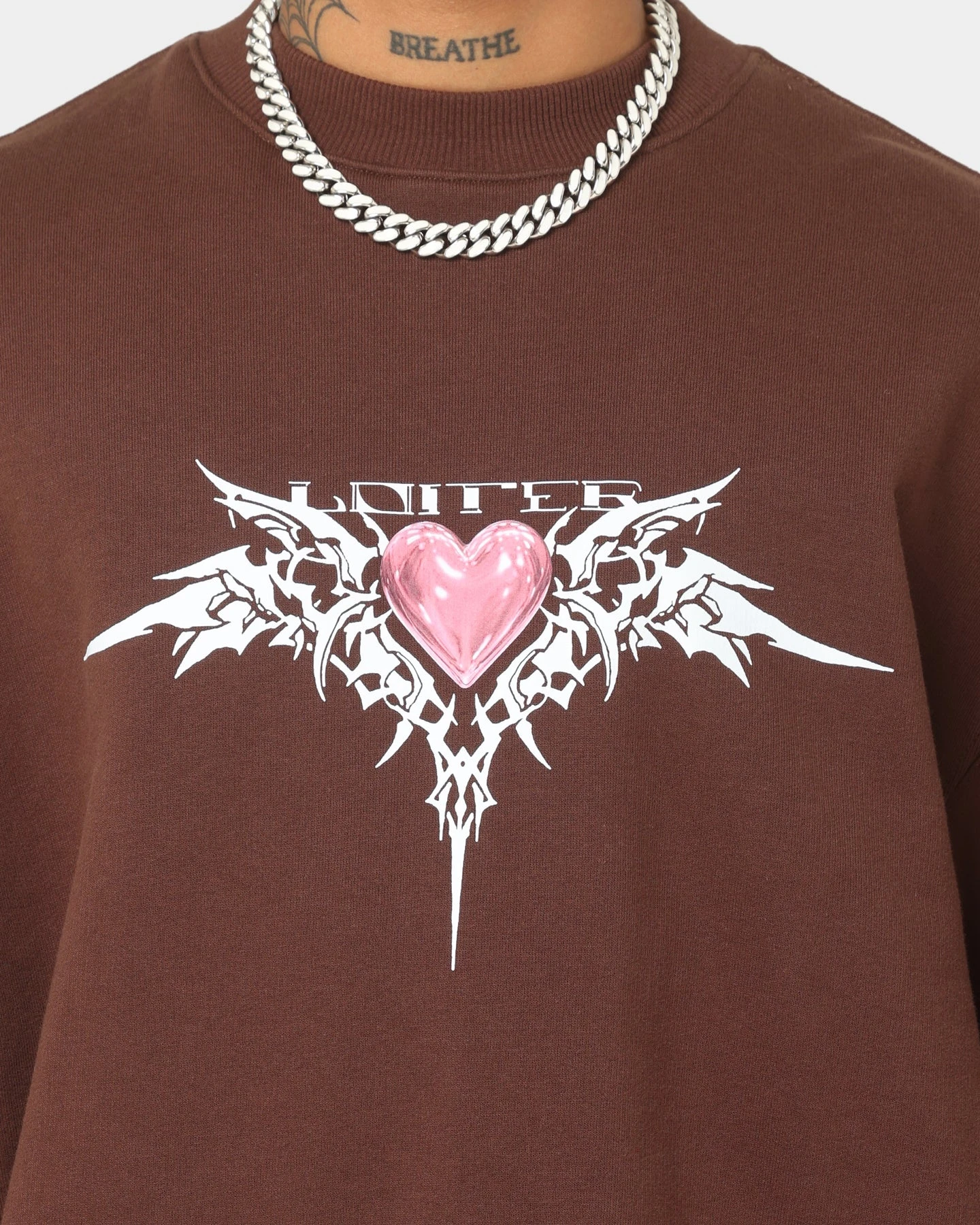 Loiter Ultra Crewneck Brown - Image 3