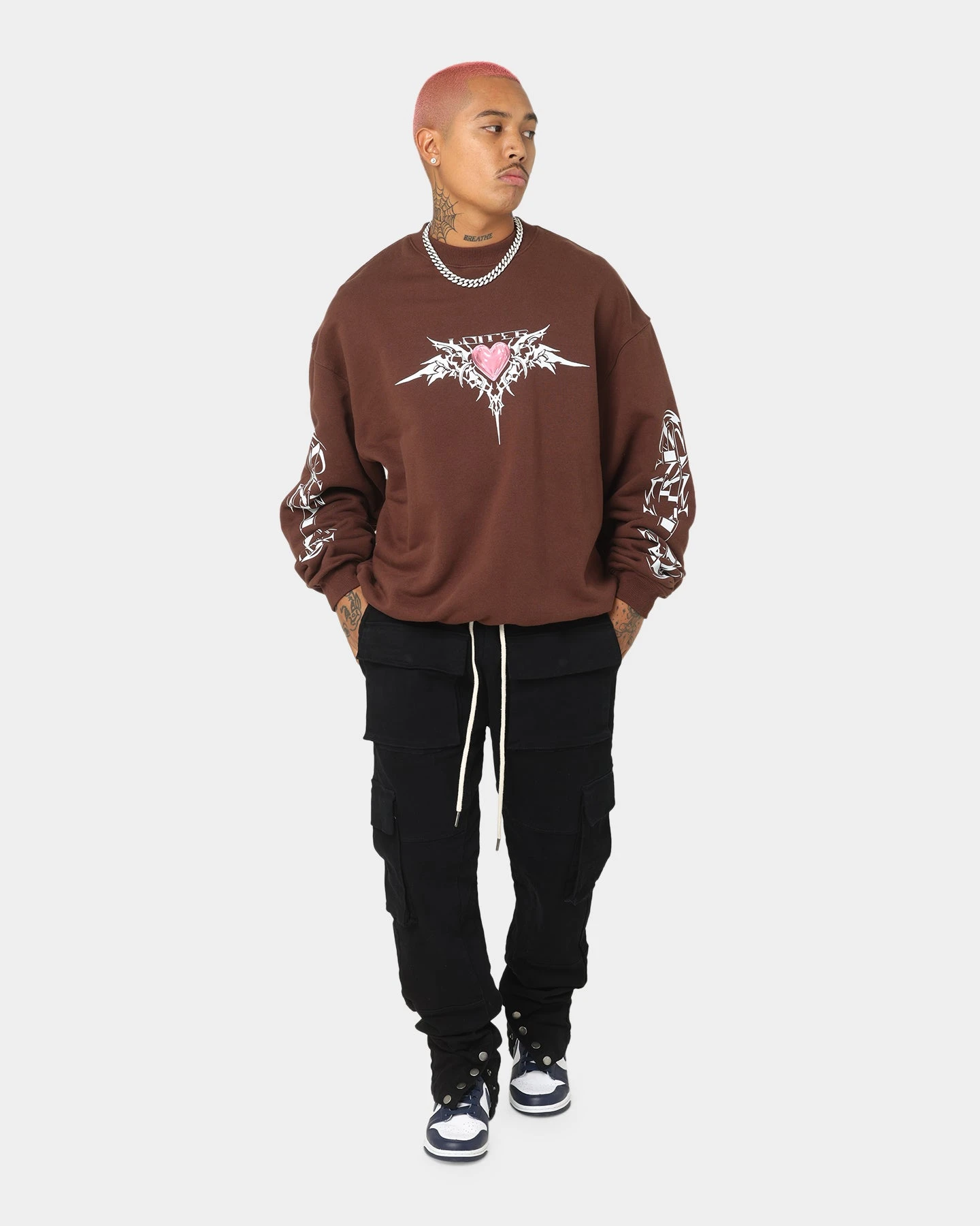 Loiter Ultra Crewneck Brown - Image 8