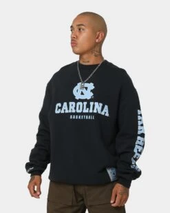 Mitchell & Ness North Carolina Vintage Crewneck Faded Black