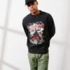 Carre Paris With Love Vintage Crewneck Washed Black