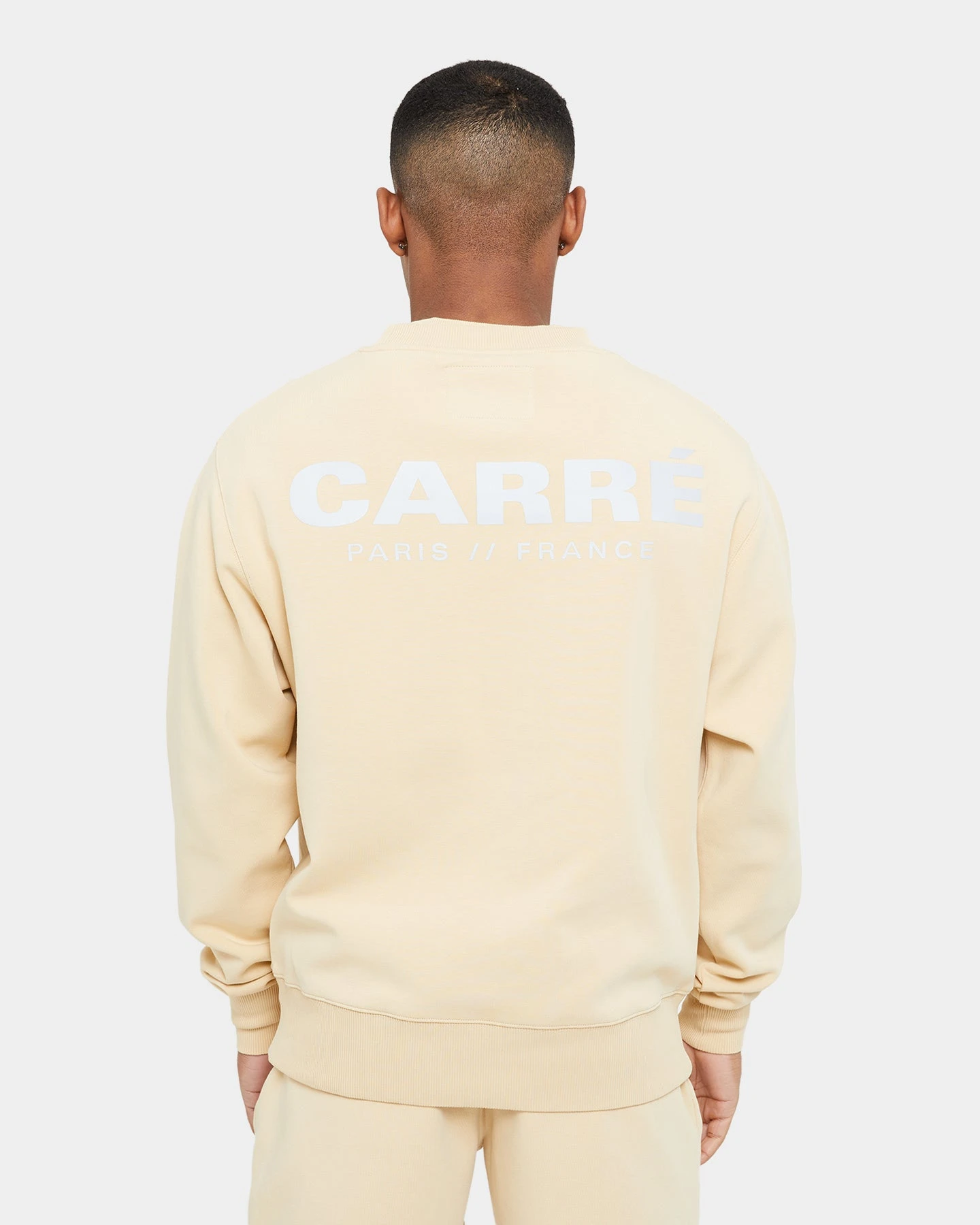 Carre Premium Motion Crewneck Cappuccino/Grey - Image 7