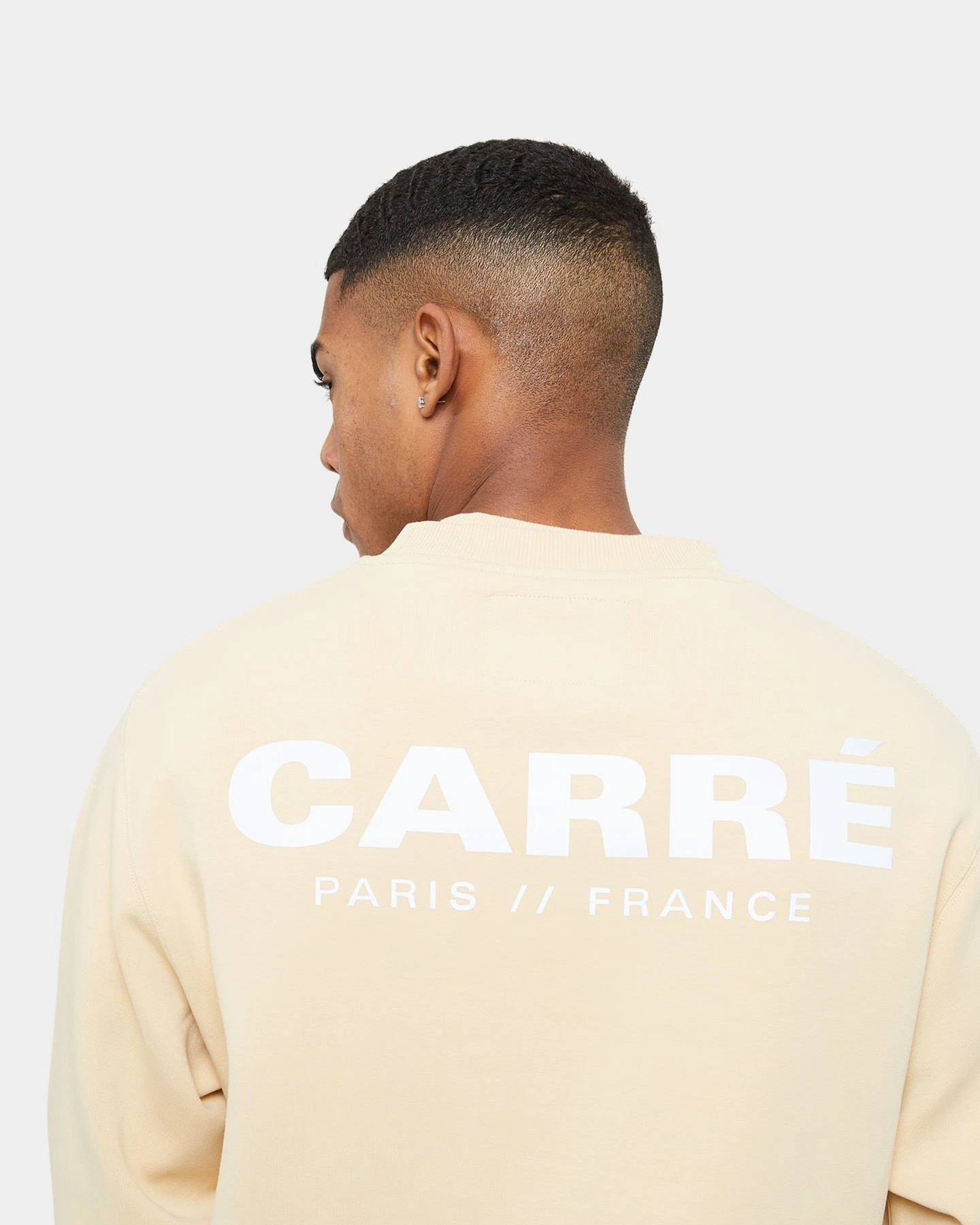 Carre Premium Motion Crewneck Cappuccino/Grey - Image 10