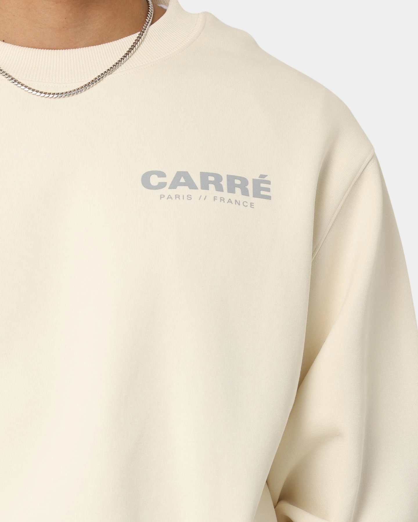 Carré Motion Crewneck Off White - Image 6