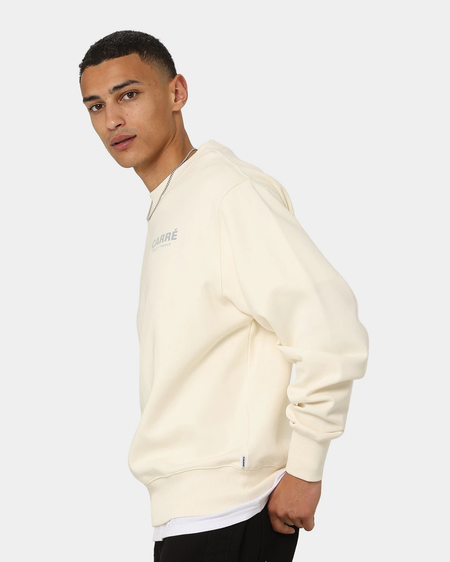 Carré Motion Crewneck Off White - Image 9