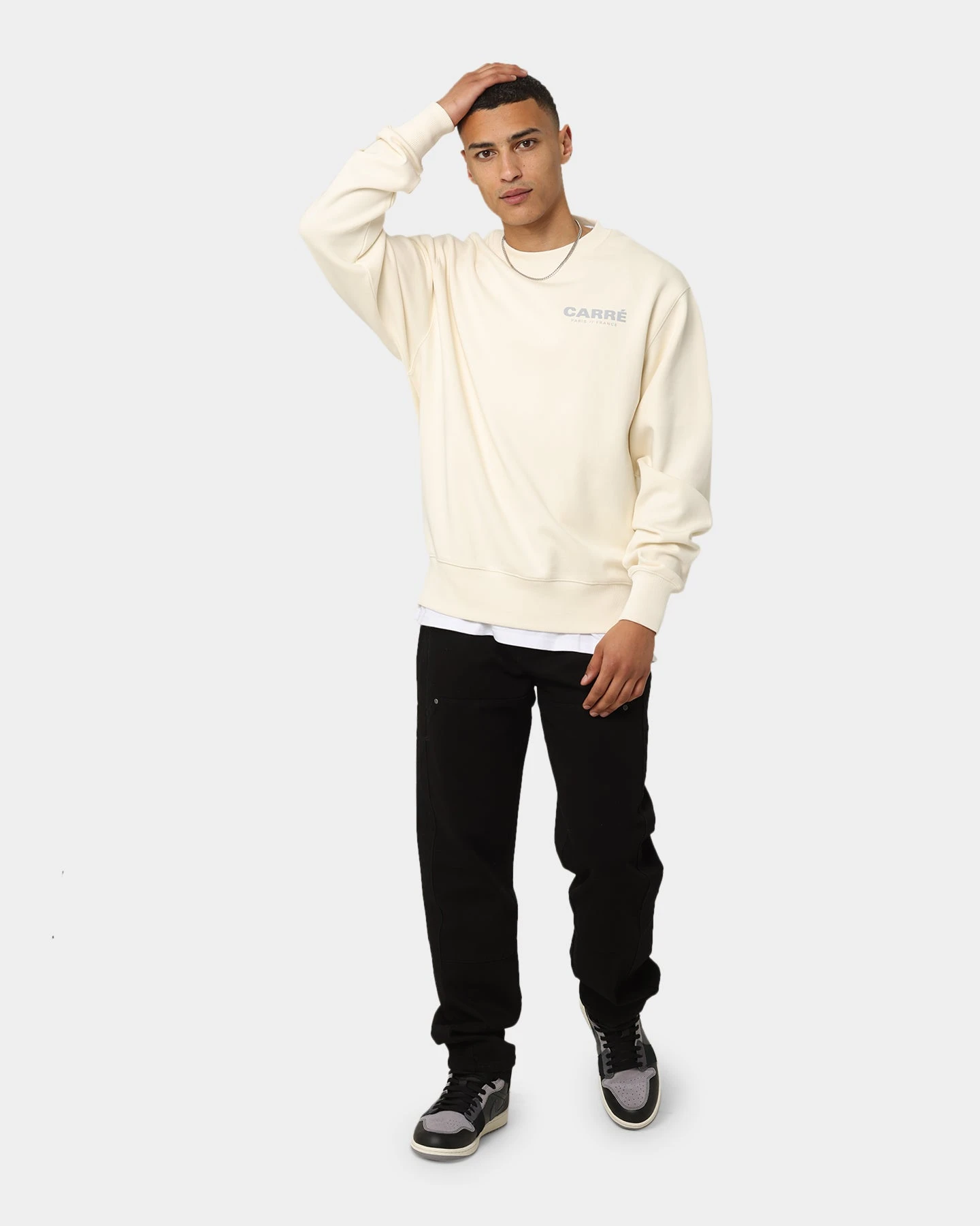 Carré Motion Crewneck Off White - Image 10