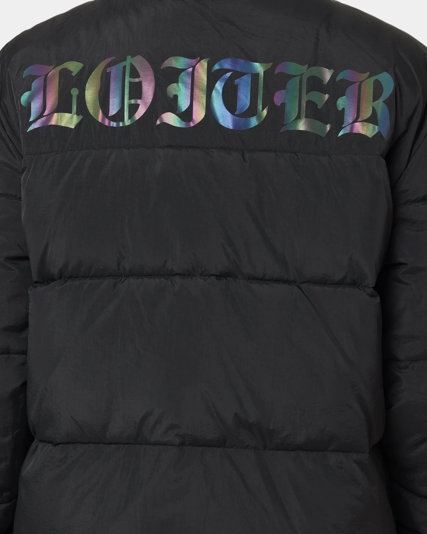 Loiter Certified Reversible Puffer Jacket Black - Image 7