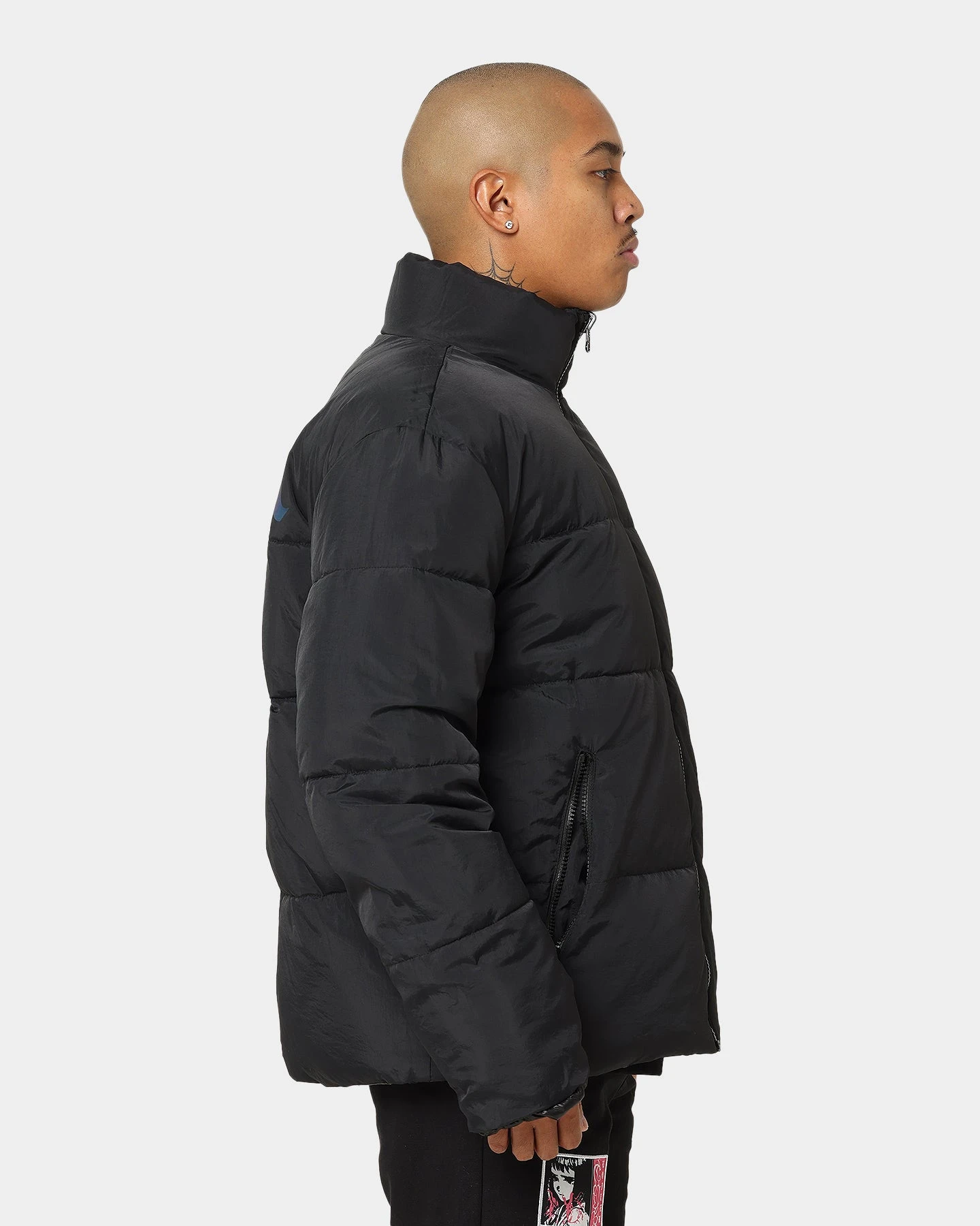 Loiter Certified Reversible Puffer Jacket Black - Image 9