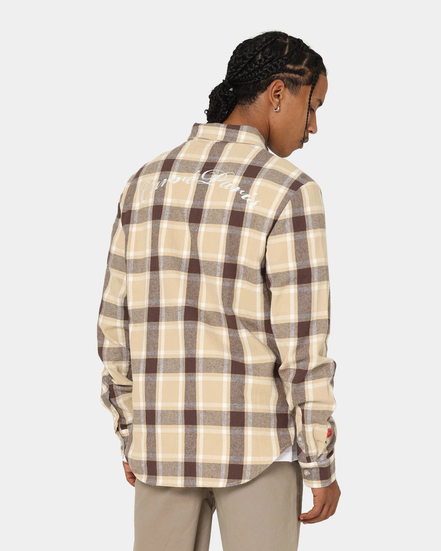 Carré Revolutionnaires Flannel Shirt Stone - Image 2