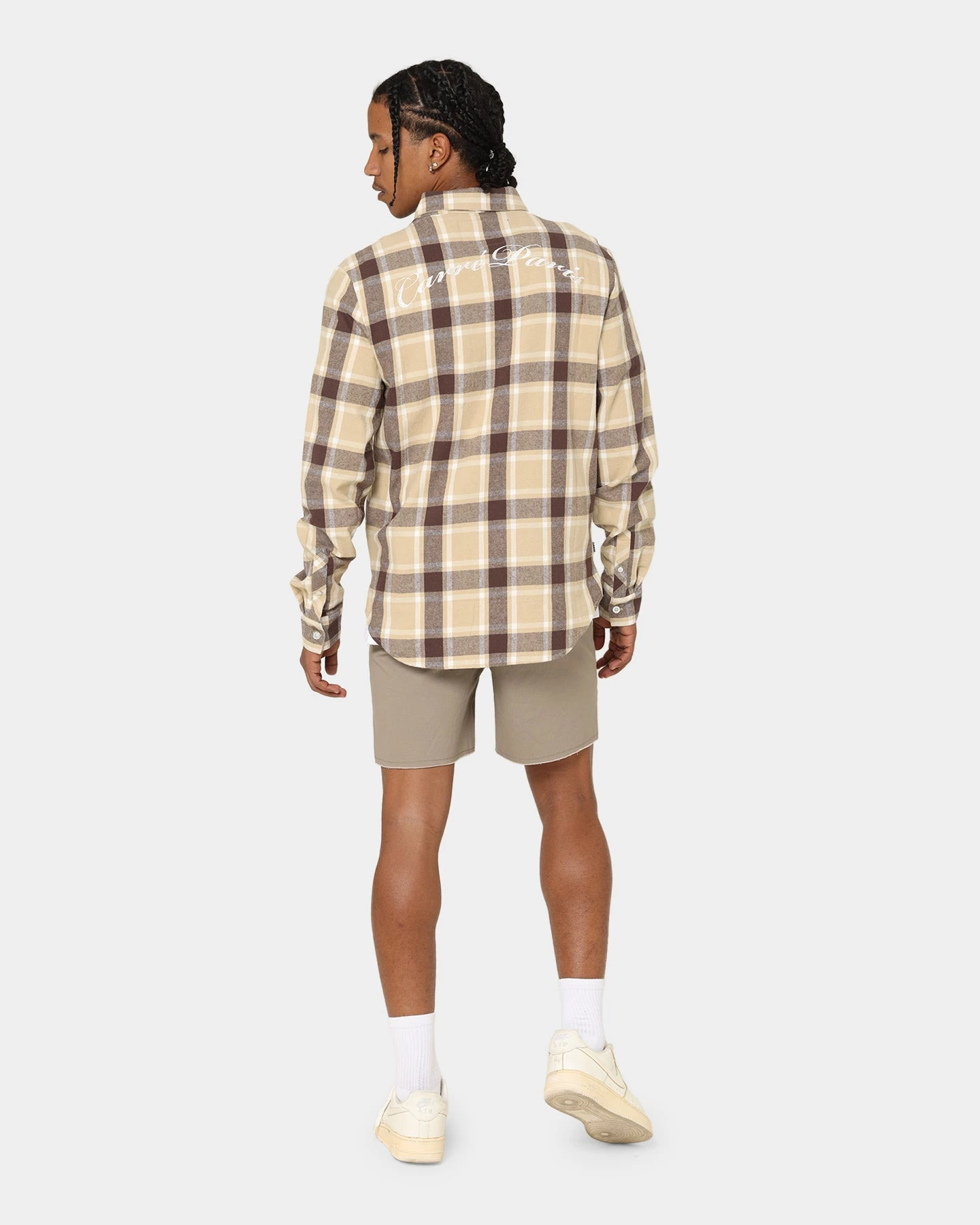 Carré Revolutionnaires Flannel Shirt Stone - Image 9