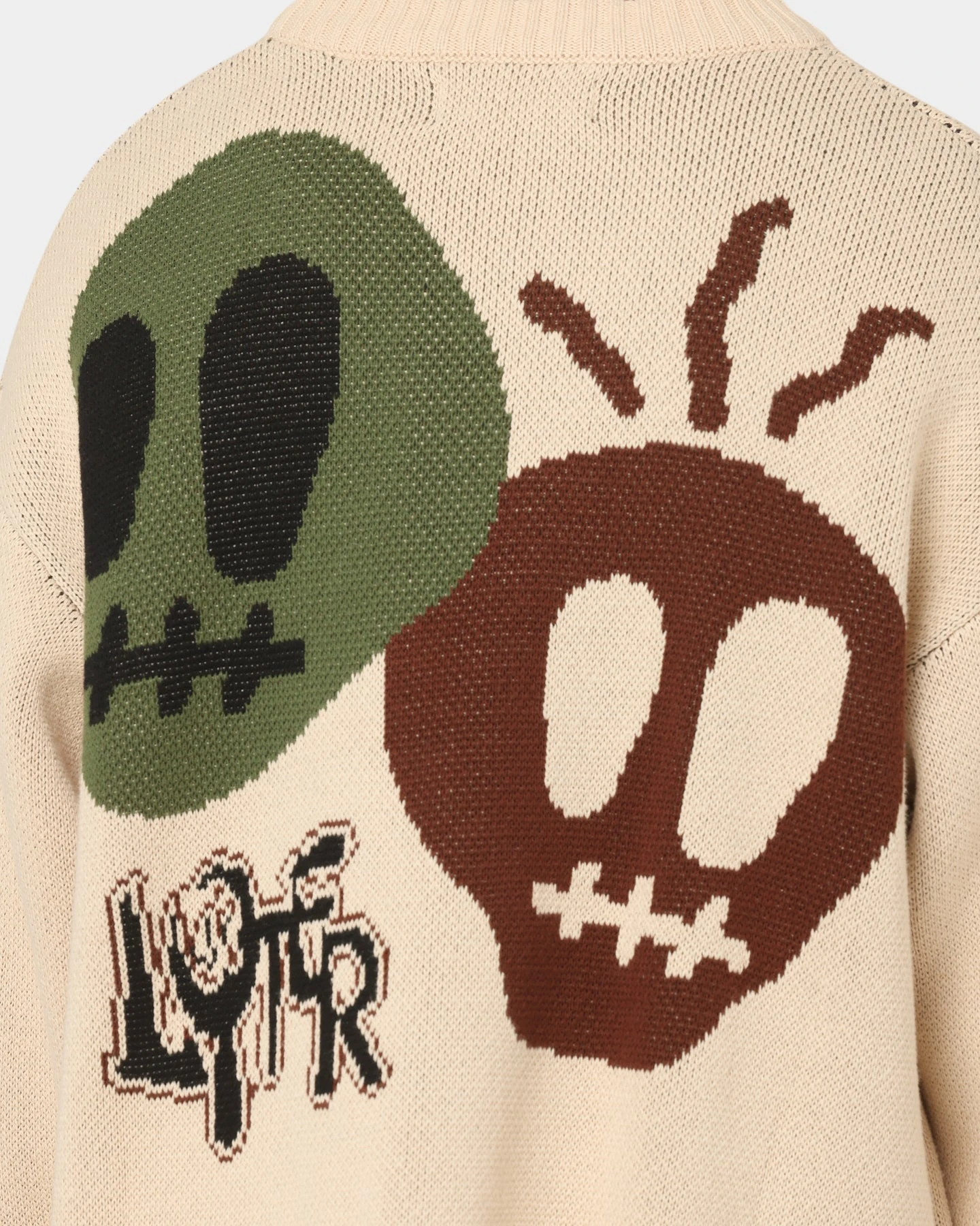 Loiter Rodeo Knit Sweater Sand - Image 9