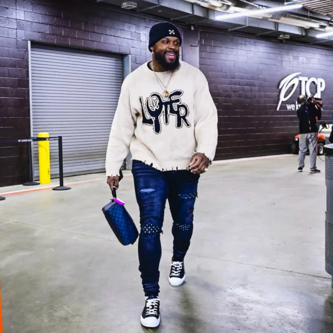 Loiter Rodeo Knit Sweater Sand - Image 13