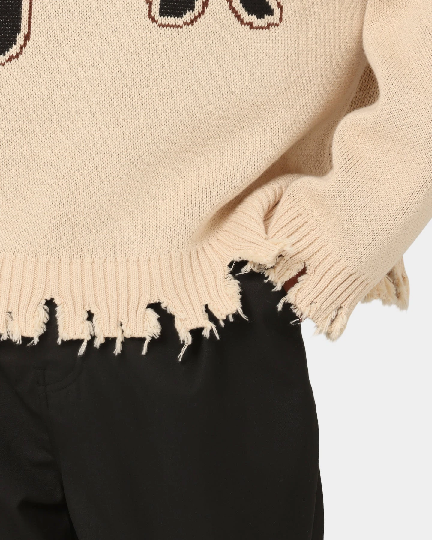 Loiter Rodeo Knit Sweater Sand - Image 15
