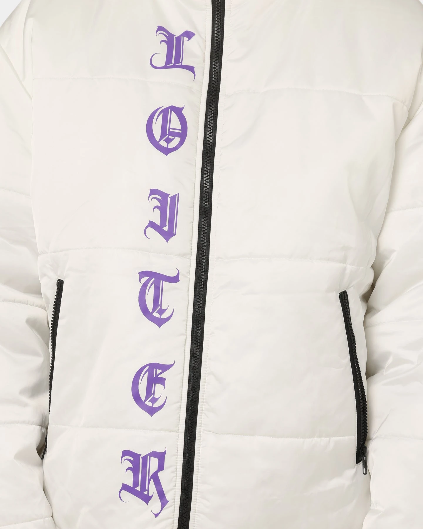 Loiter Eternal Puffer Jacket Off White - Image 5