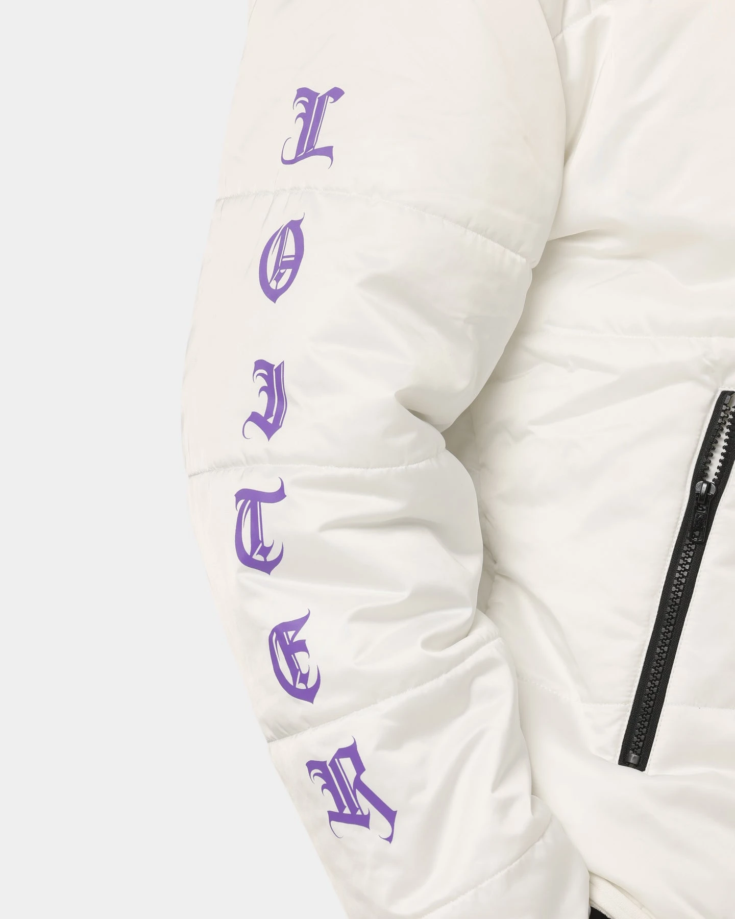 Loiter Eternal Puffer Jacket Off White - Image 11