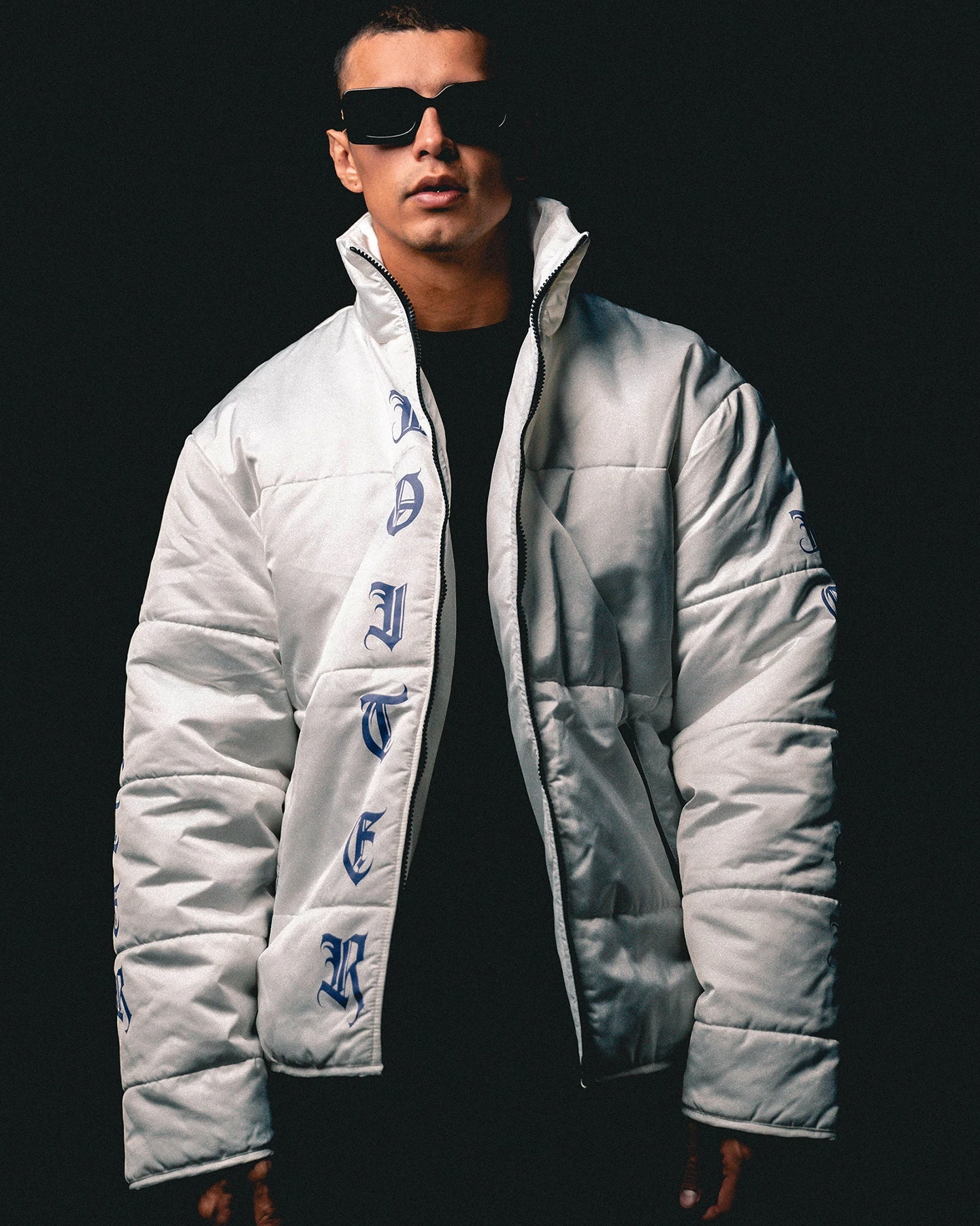Loiter Eternal Puffer Jacket Off White - Image 2