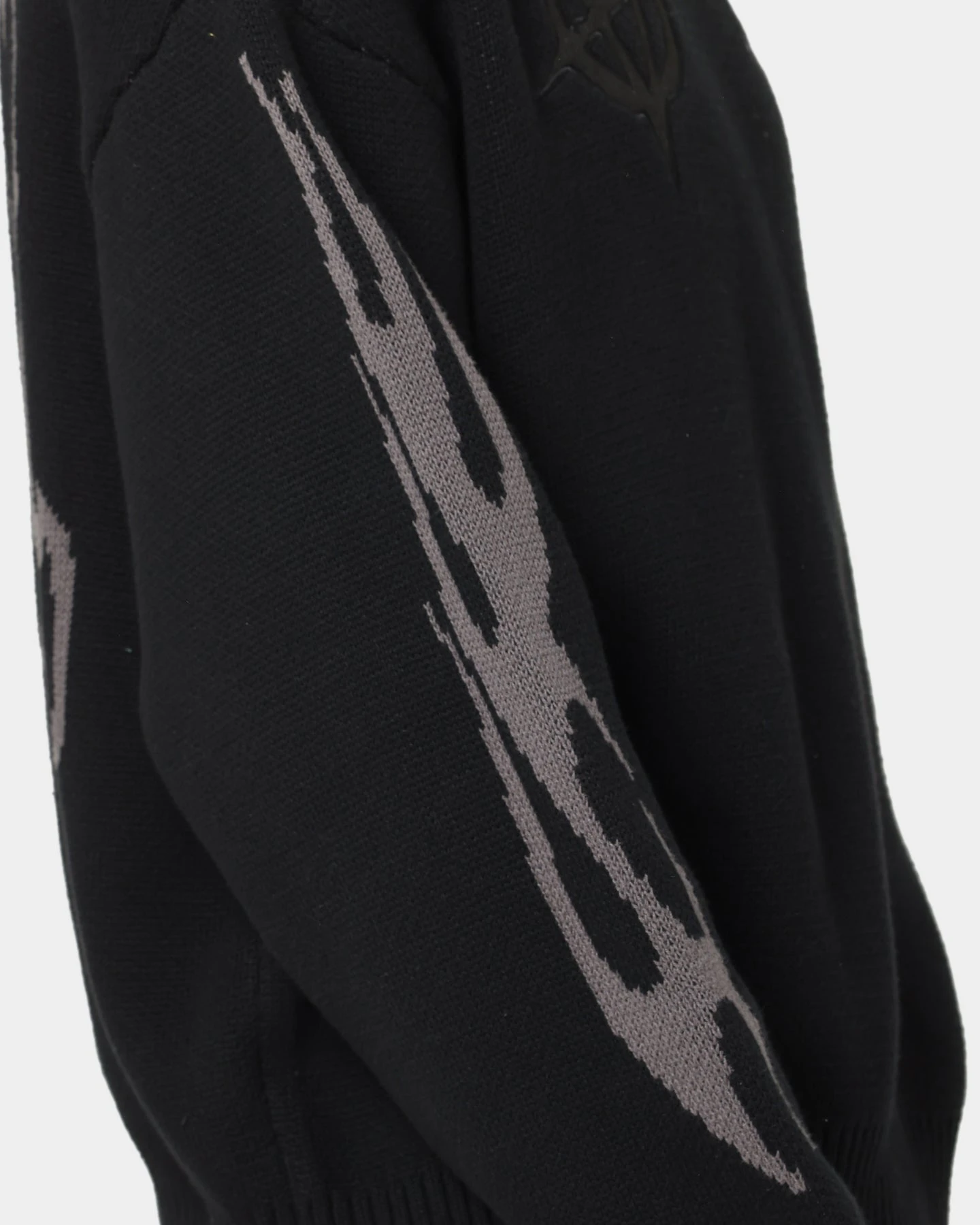 Loiter Void Knit Sweater Black - Image 10