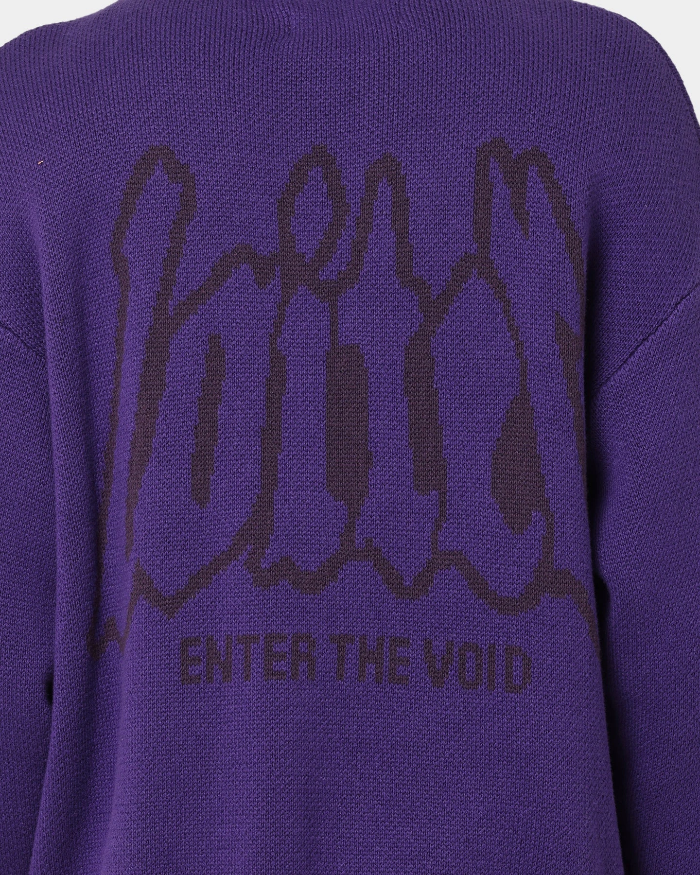 Loiter Void Knit Sweater Purple - Image 5