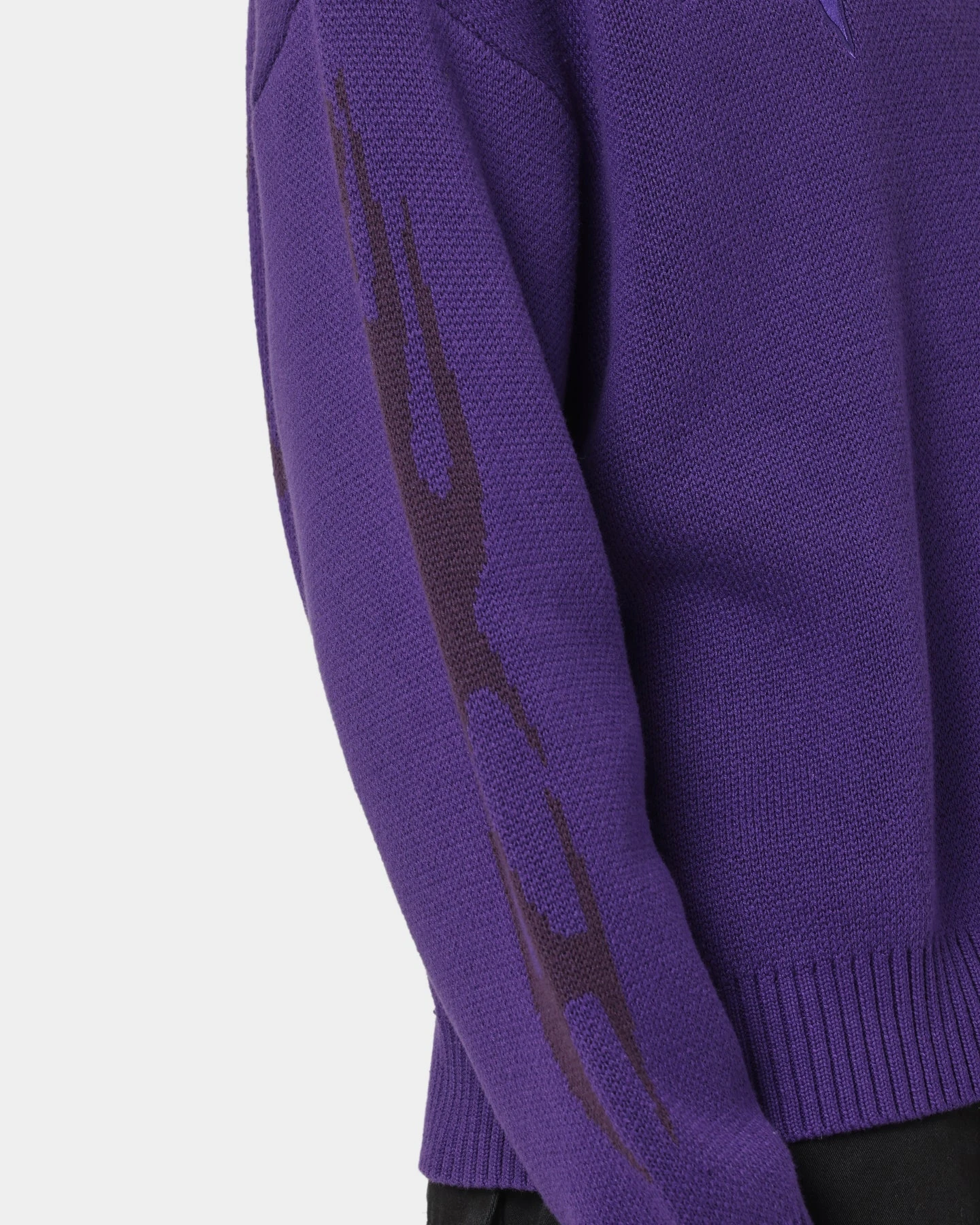 Loiter Void Knit Sweater Purple - Image 9