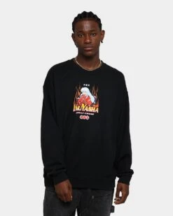Goat Crew X InuYasha InuYasha Vintage Crewneck Black Wash