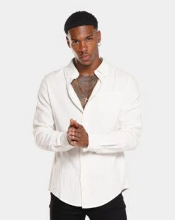 XXIII Ines Button Up Cream