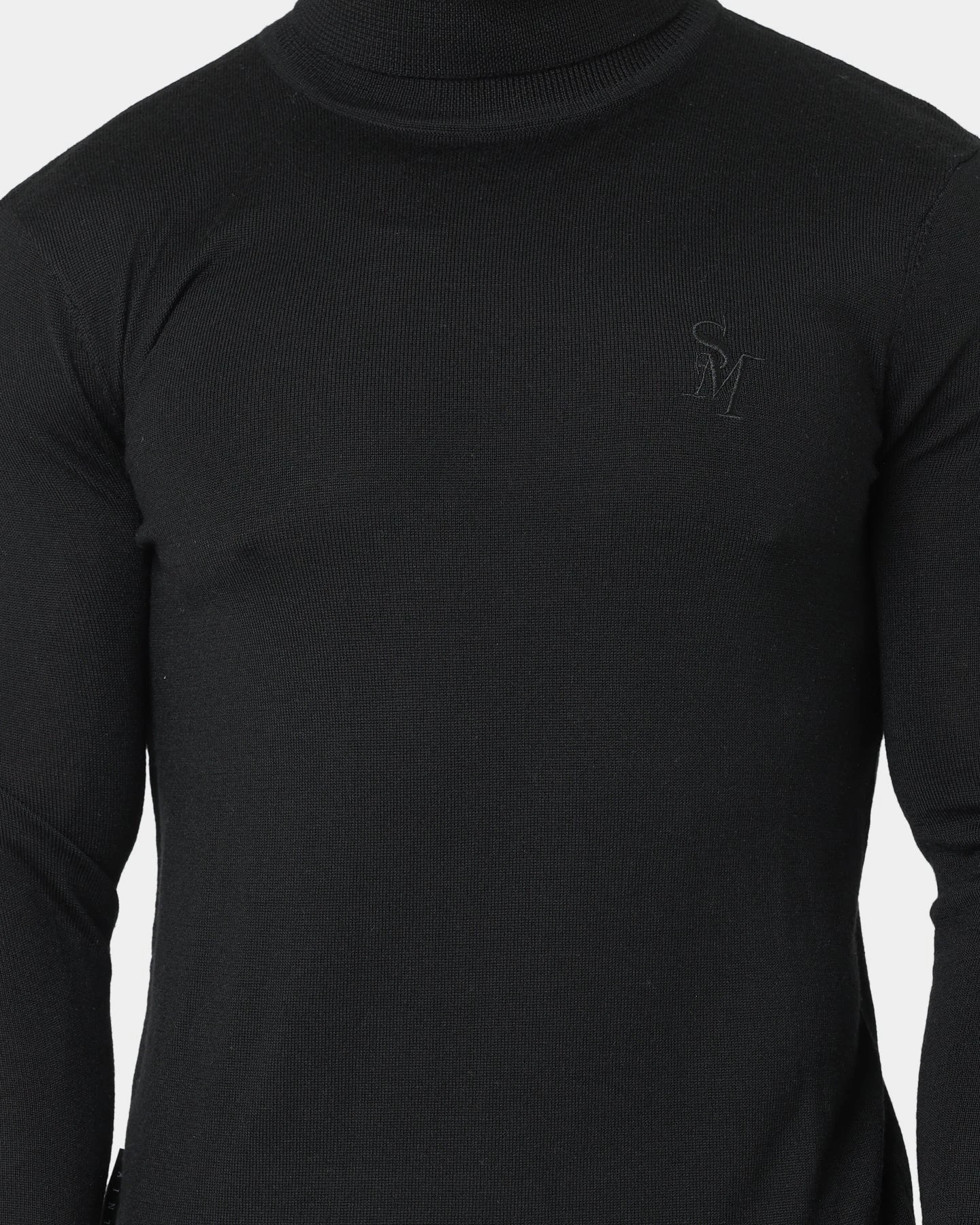Saint Morta Rollneck Sweater Black - Image 4