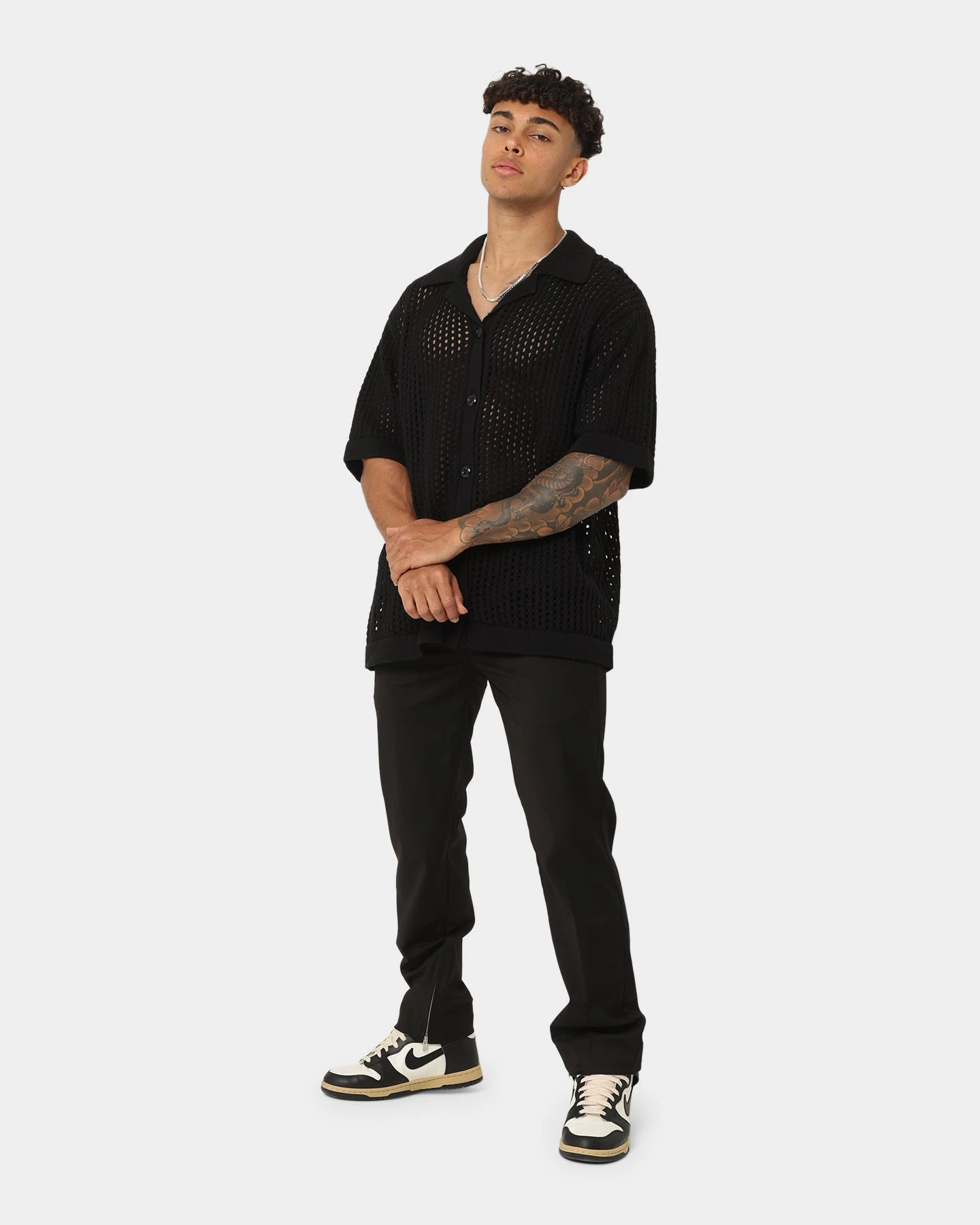 404 Coastal Button Up Black - Image 2