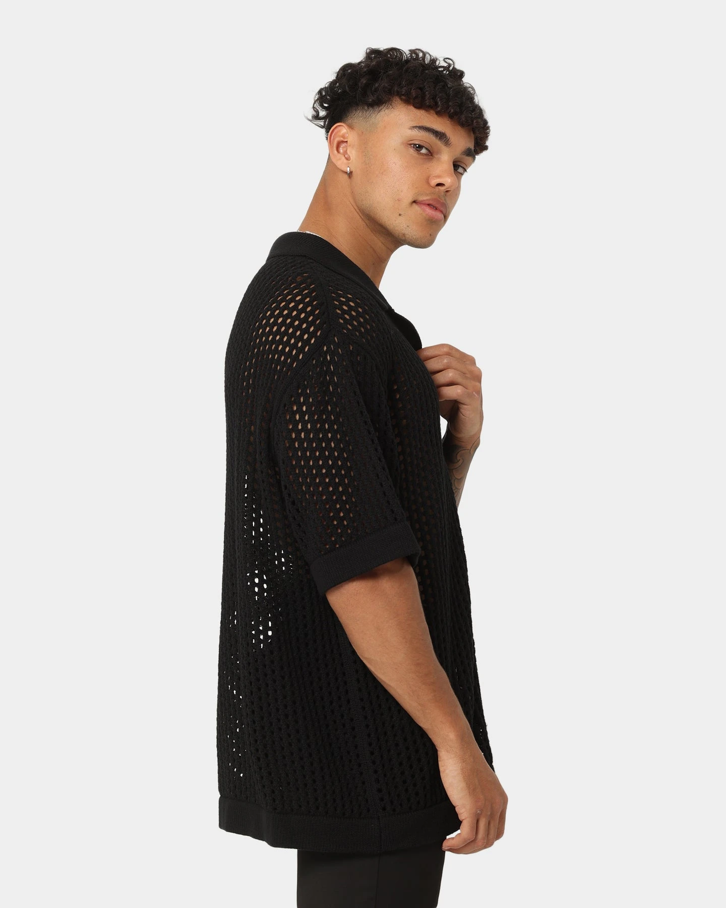 404 Coastal Button Up Black - Image 5