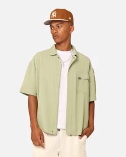 Carre Exceptional Pocket Shirt Green