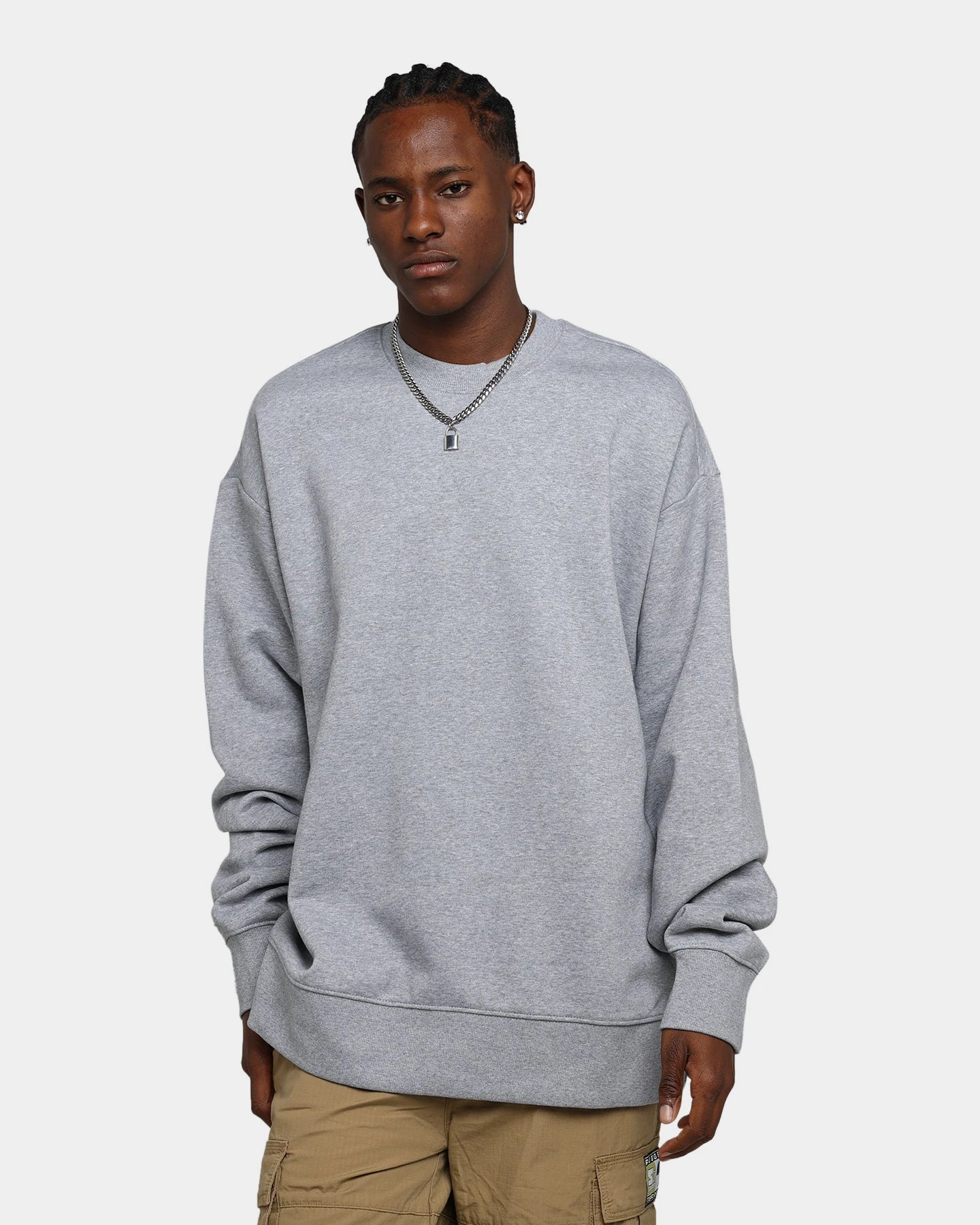 AS Colour Heavy Crewneck Grey Marle