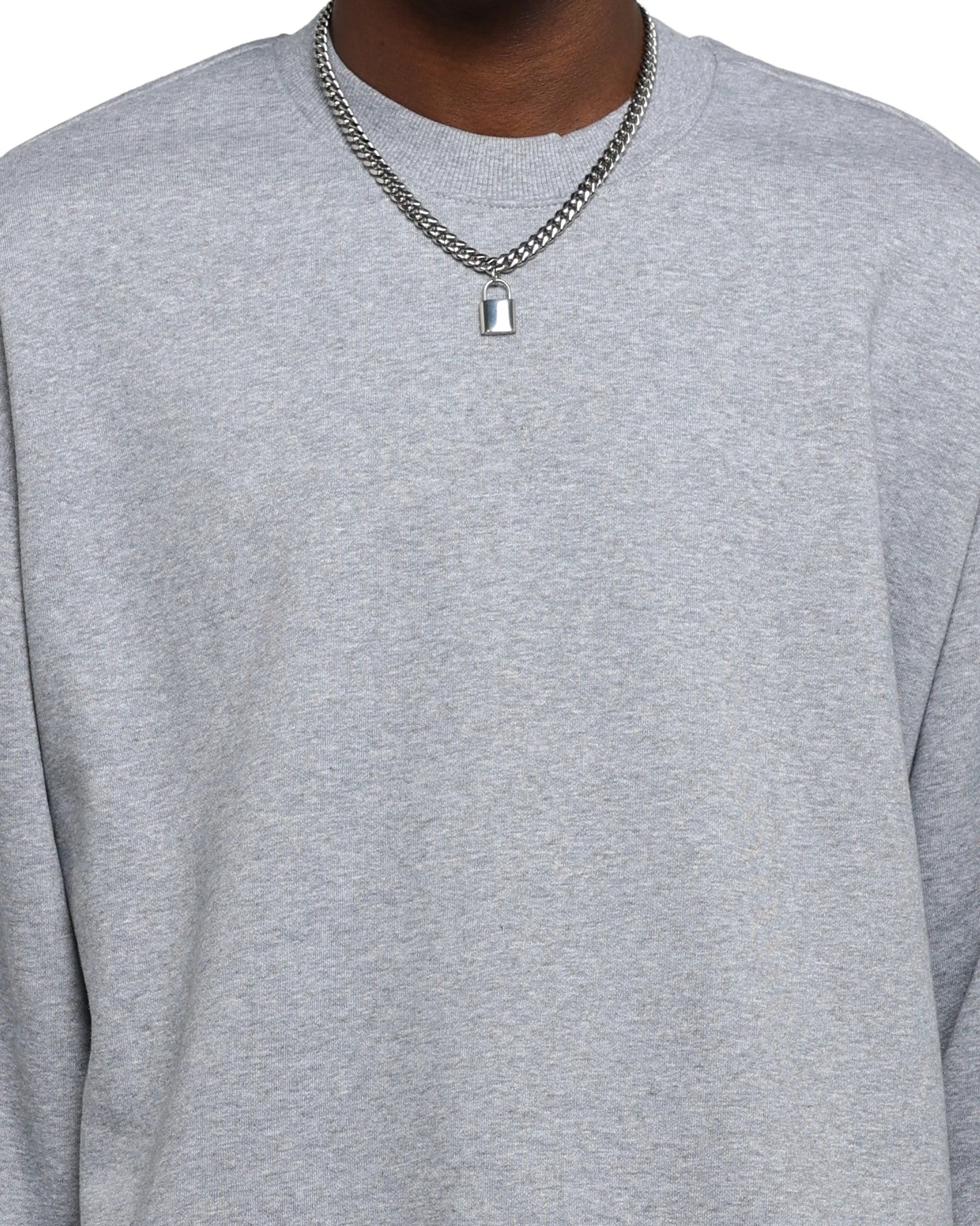 AS Colour Heavy Crewneck Grey Marle - Image 3