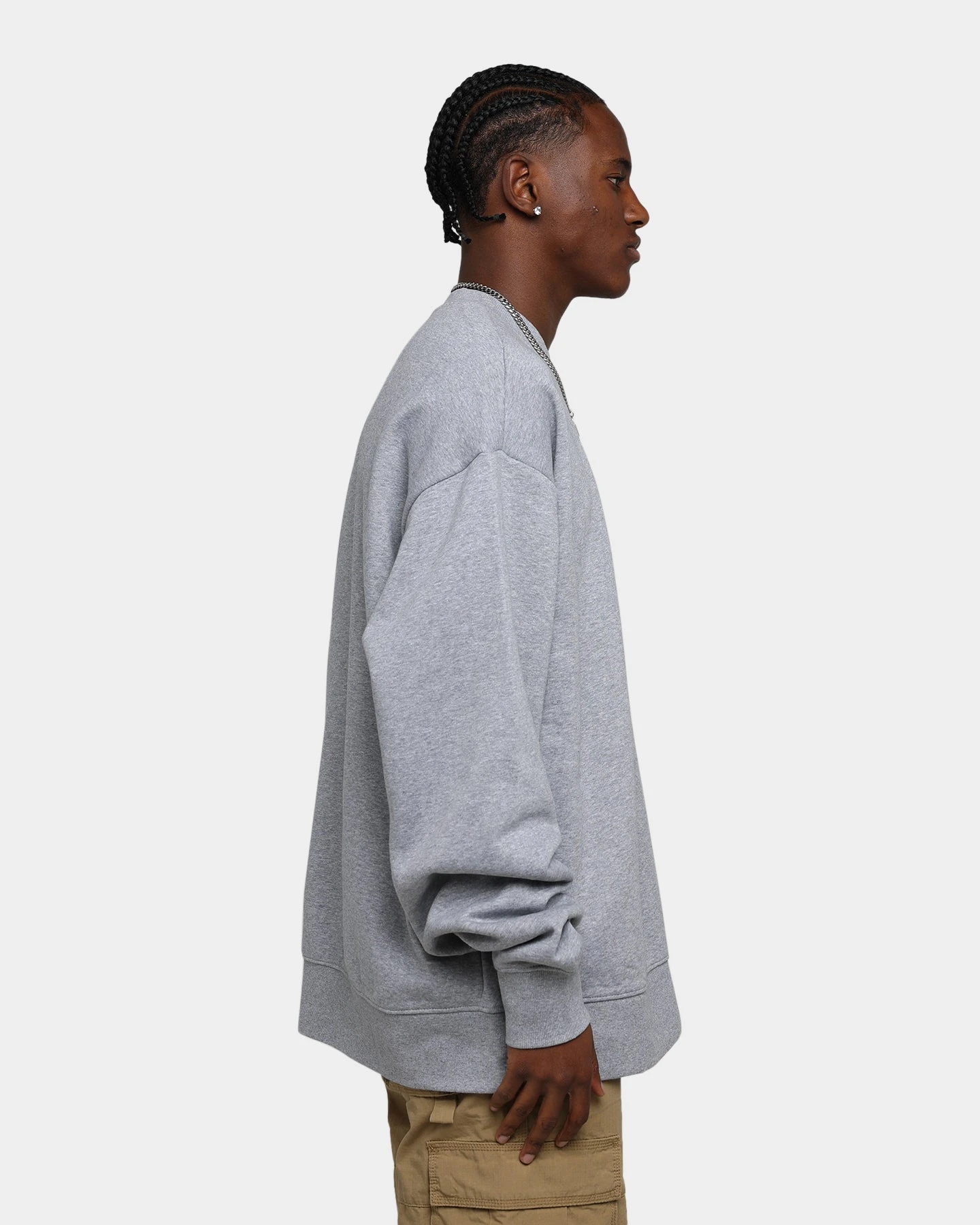 AS Colour Heavy Crewneck Grey Marle - Image 5