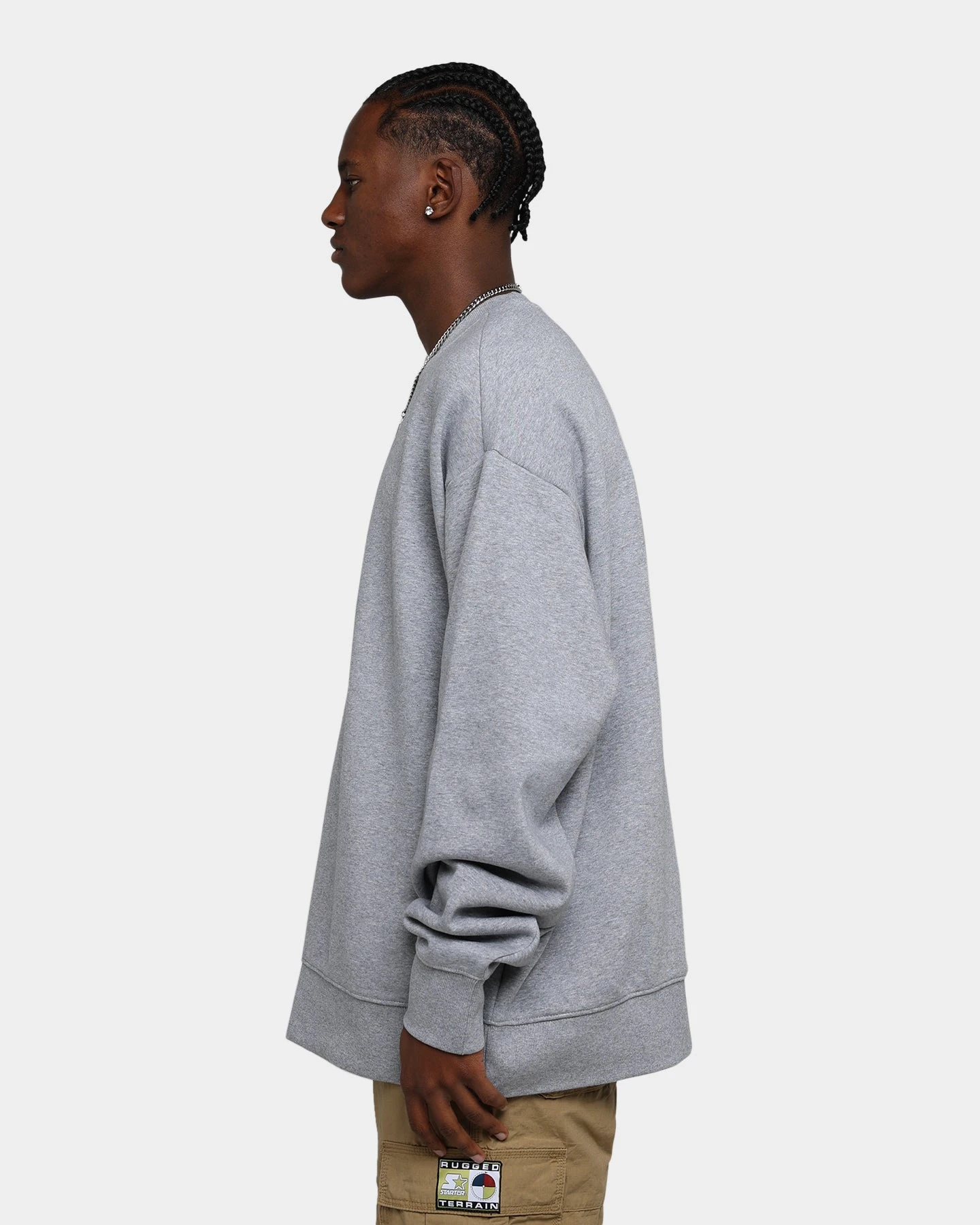 AS Colour Heavy Crewneck Grey Marle - Image 6