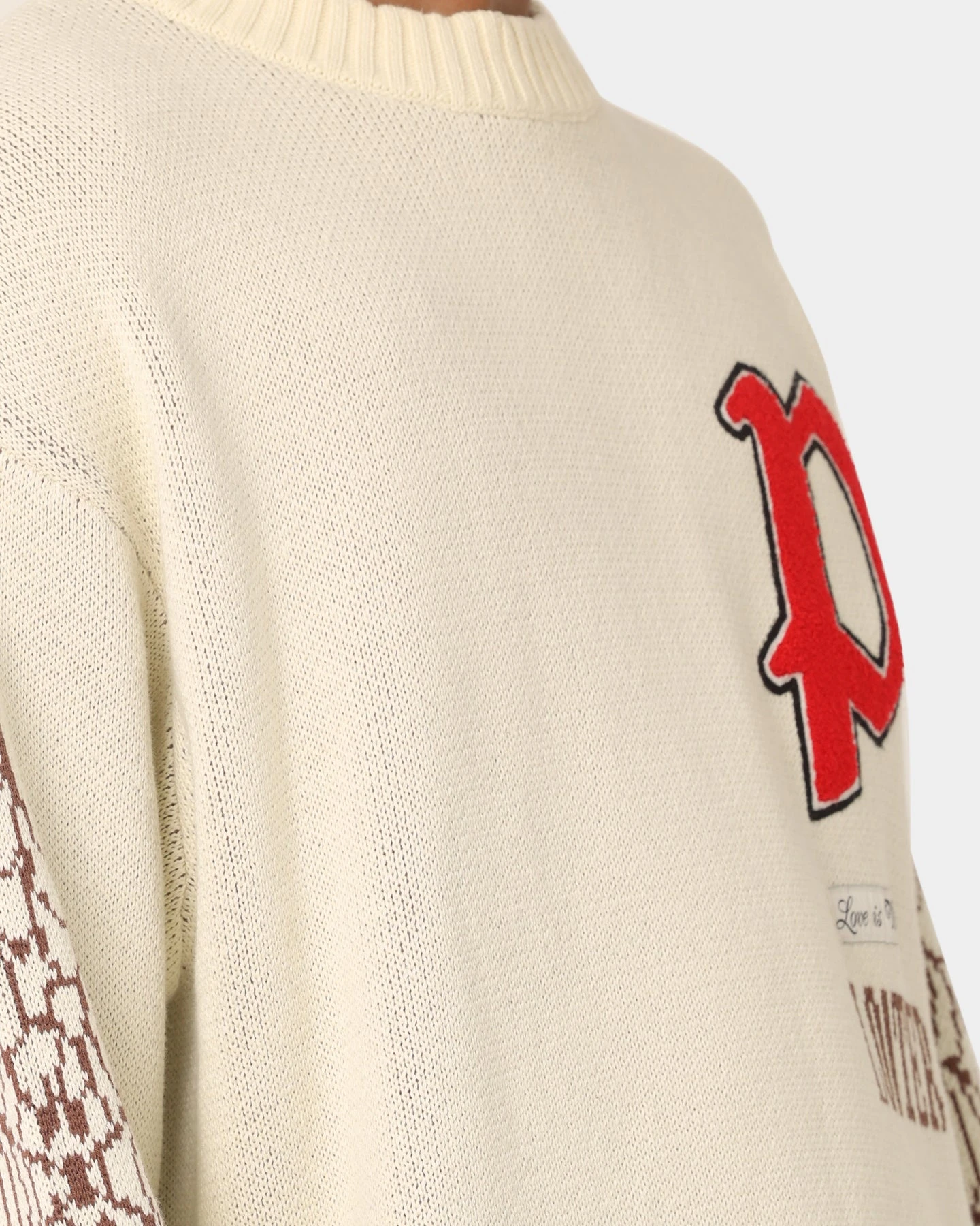 Loiter Paradise Knit Sweater Stone - Image 7