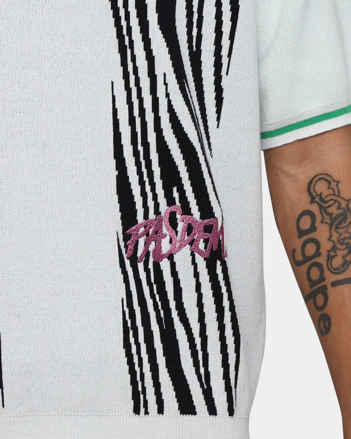 Pas De Mer High Couture Polo Shirt Natural - Image 4