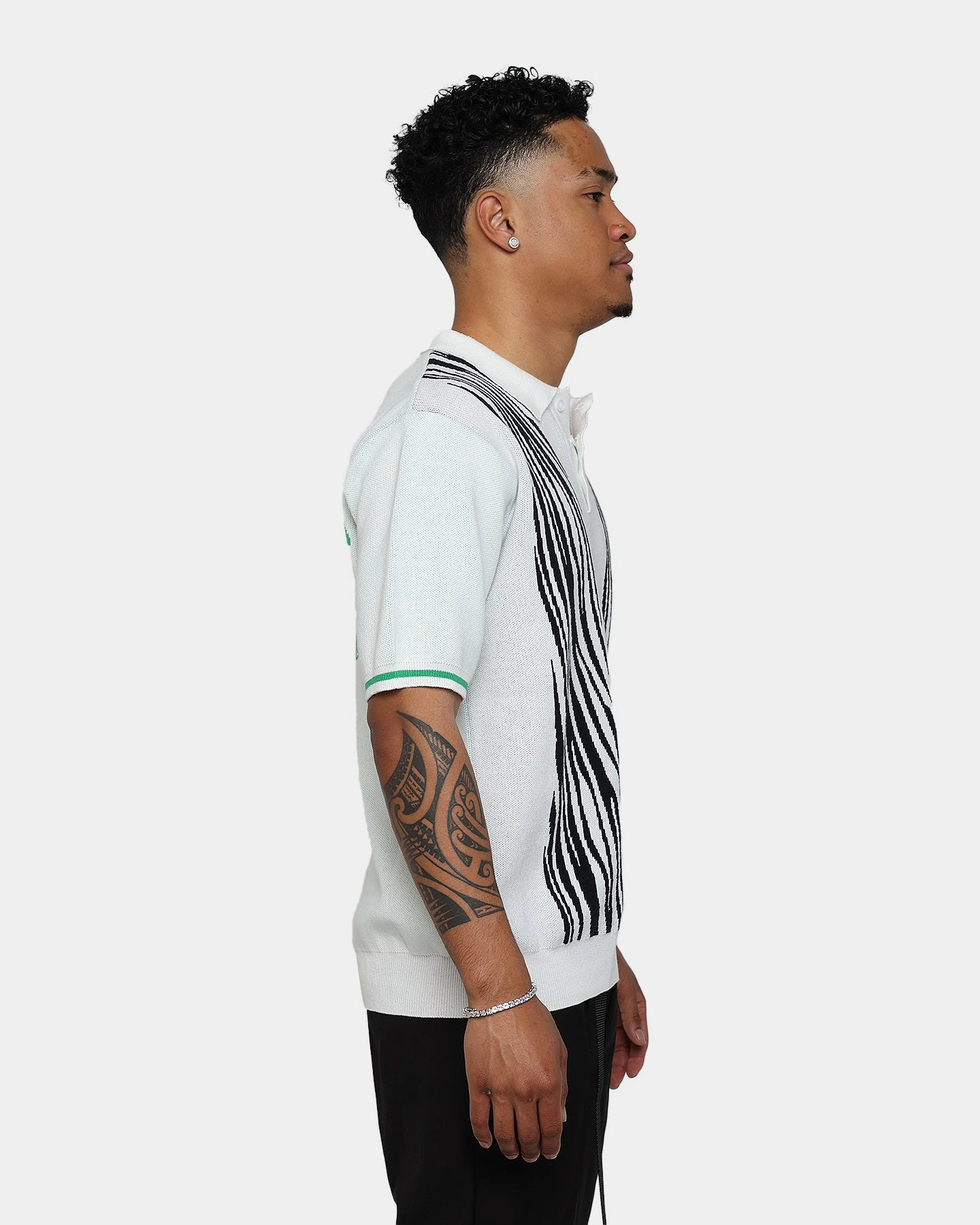 Pas De Mer High Couture Polo Shirt Natural - Image 6