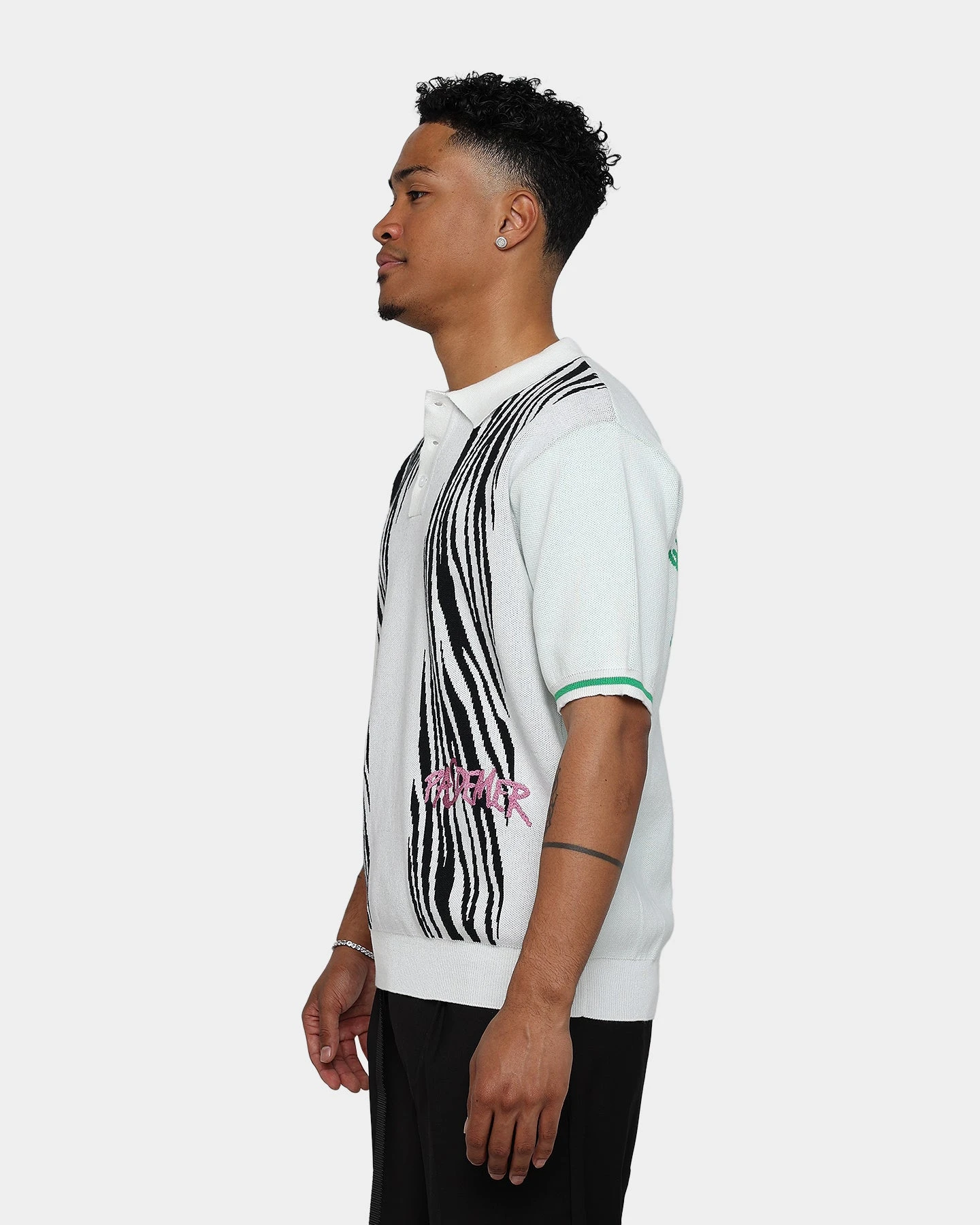 Pas De Mer High Couture Polo Shirt Natural - Image 7