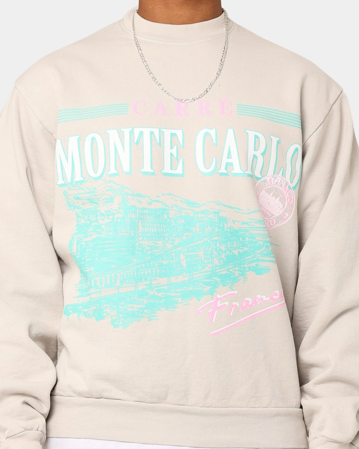 Carré Monte Carlo USA Crewneck Cement - Image 4