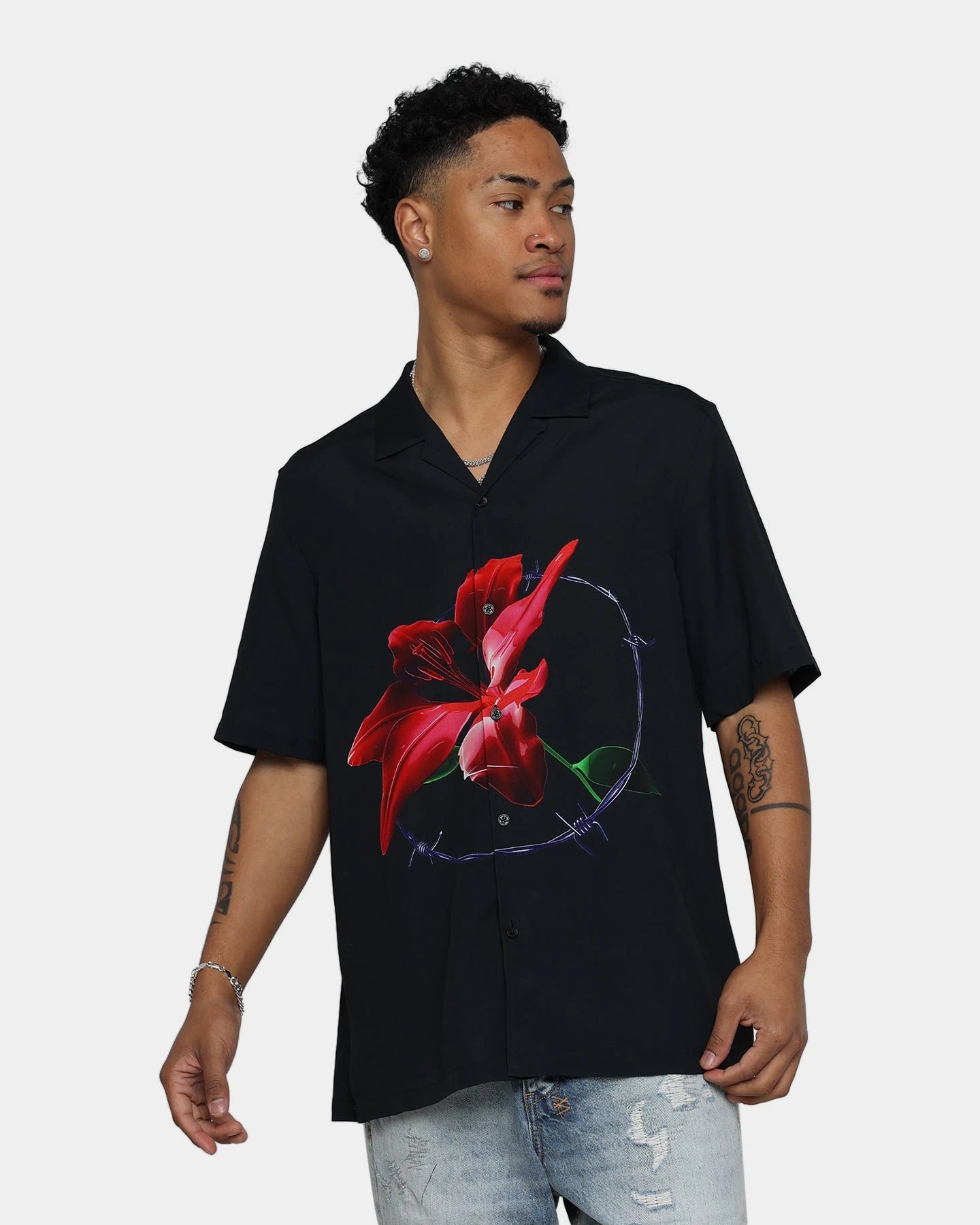 Ksubi NFT Resort Shirt Black