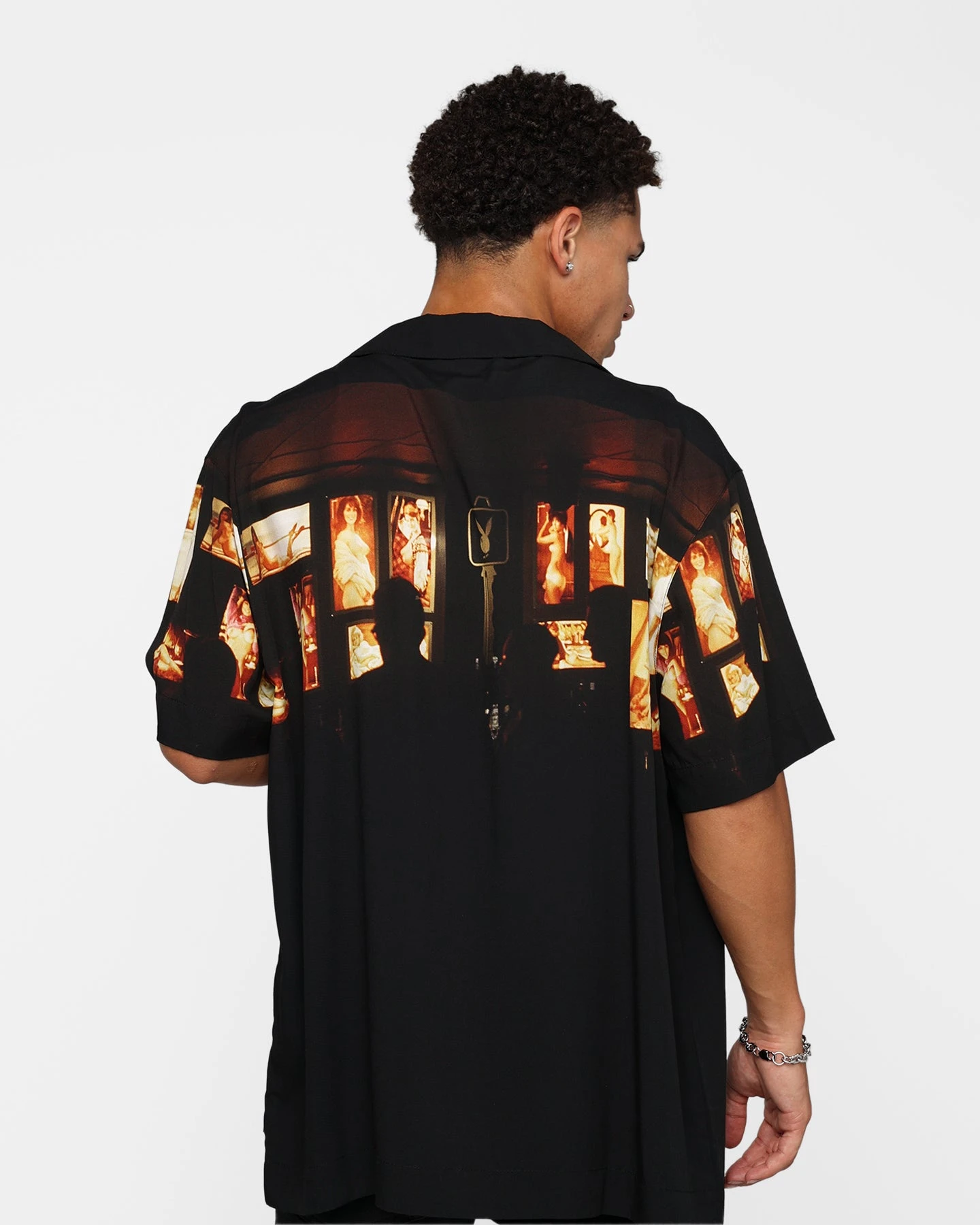 Playboy X Culture Kings Key Party Shirt Black/Multi