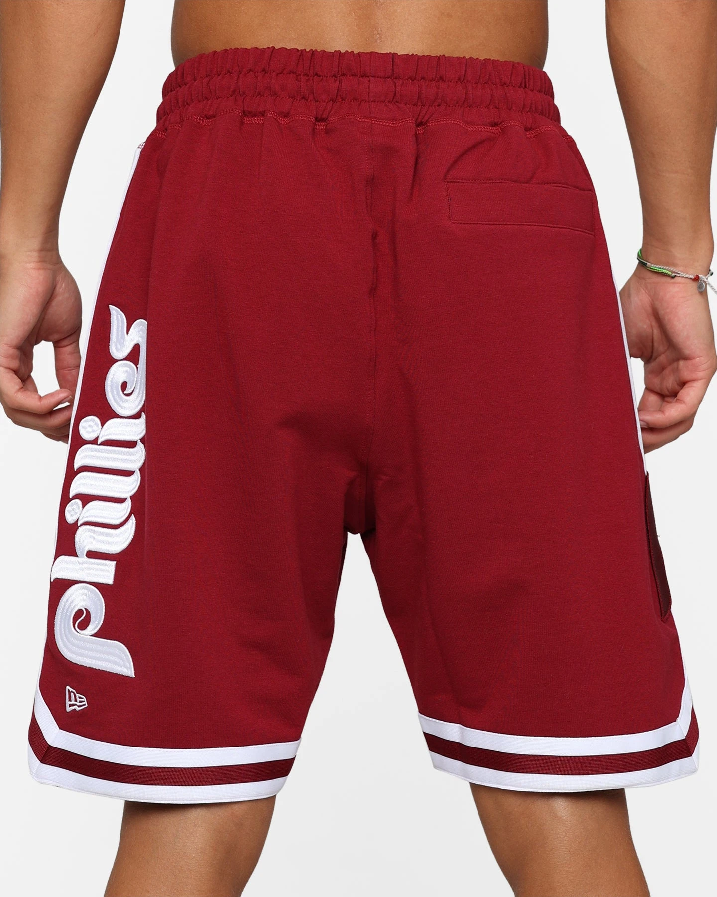 New Era Philadelphia Phillies Logo Select Shorts Red - Image 8