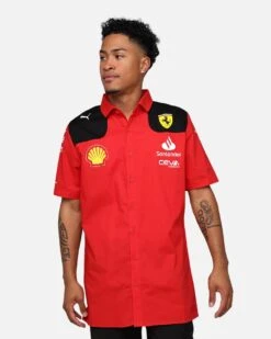 Puma X Scuderia Ferrari Team Shirt Rosso Corsa