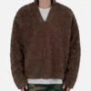 MNML Sherpa Pullover Brown