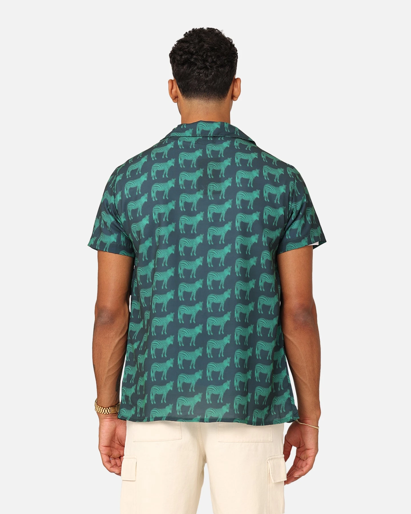 XXIII Zently Button Up Shirt Green - Image 4