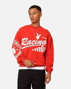 Playboy By Culture Kings Speedy Crewneck Red