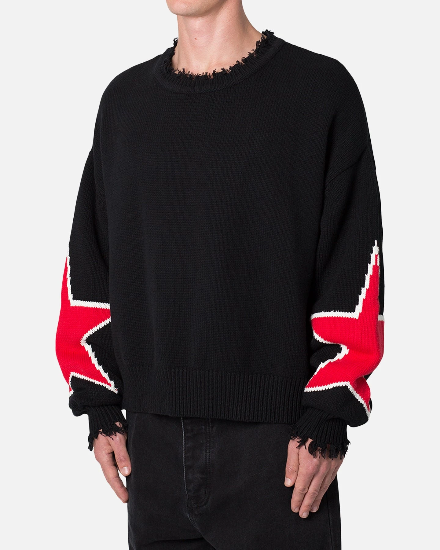 MNML Star Sweater Black - Image 2